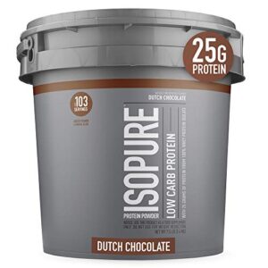 Isopure Low Carb 100% Whey Protein Isolate Dutch Chocolate