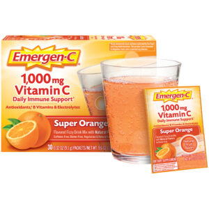 Emergen-C 1000mg Vitamin C with Antioxidants B Vitamins and Electrolytes 30 counts