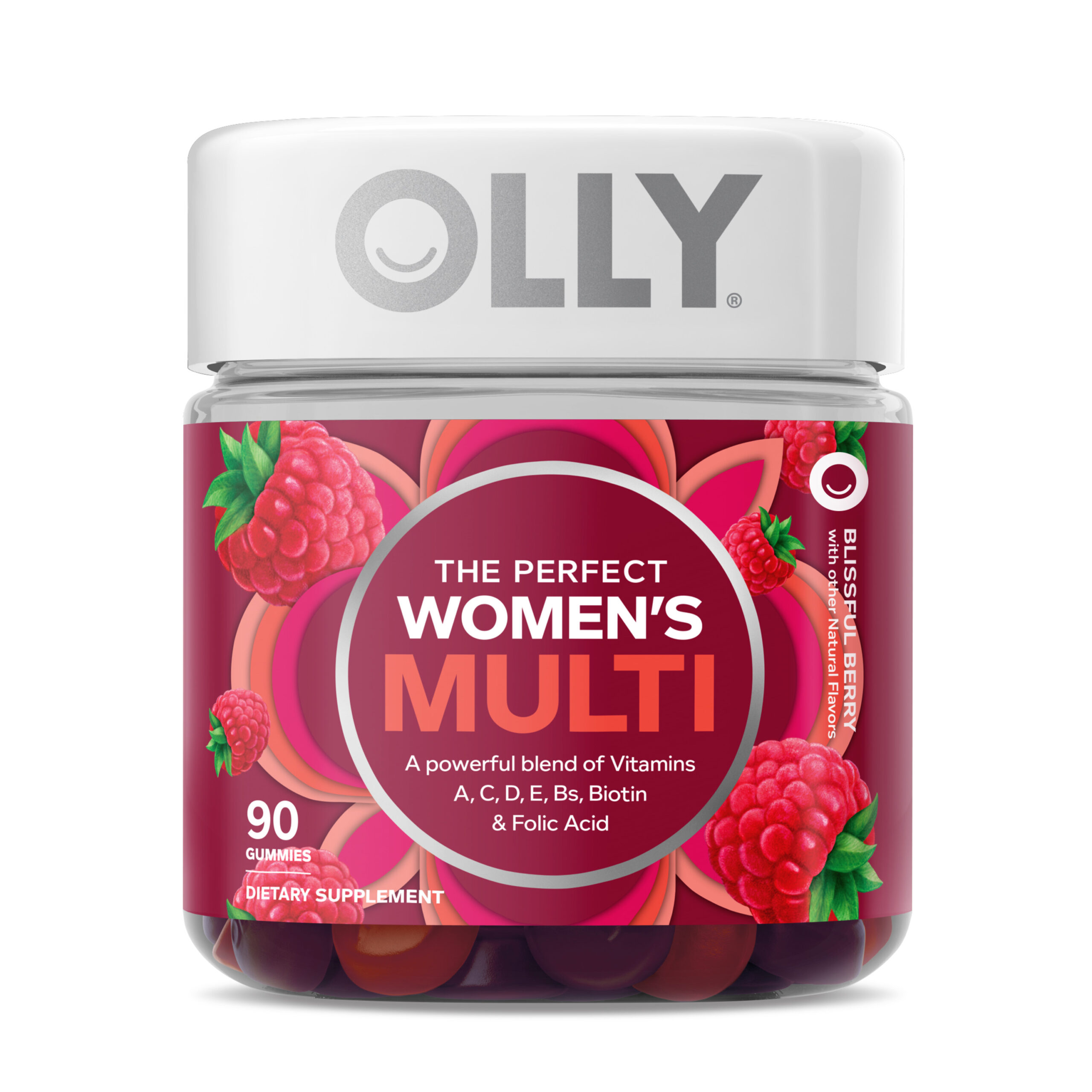 Olly Women's Multivitamin Gummy Berry 90 Gummies